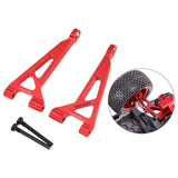 Maxbell Rear Upper Arm Metal Sturdy Aluminum for 1:16 RC Car 16210 H16V3 16208 16209 Red