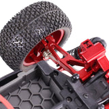 Maxbell Rear Upper Arm Metal Sturdy Aluminum for 1:16 RC Car 16210 H16V3 16208 16209 Red