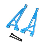 Maxbell Rear Upper Arm Metal Sturdy Aluminum for 1:16 RC Car 16210 H16V3 16208 16209 Blue