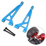 Maxbell Rear Upper Arm Metal Sturdy Aluminum for 1:16 RC Car 16210 H16V3 16208 16209 Blue