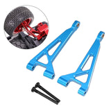 Maxbell Rear Upper Arm Metal Sturdy Aluminum for 1:16 RC Car 16210 H16V3 16208 16209 Blue