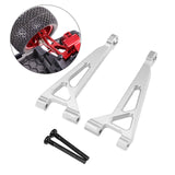 Maxbell Rear Upper Arm Metal Sturdy Aluminum for 1:16 RC Car 16210 H16V3 16208 16209 Argent