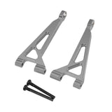Maxbell Rear Upper Arm Metal Sturdy Aluminum for 1:16 RC Car 16210 H16V3 16208 16209 Titanium Color