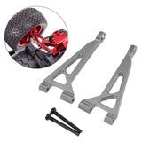 Maxbell Rear Upper Arm Metal Sturdy Aluminum for 1:16 RC Car 16210 H16V3 16208 16209 Titanium Color
