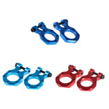 Maxbell 2x RC Metal Tow Hook Climbing Car RC Car Accessory Climbing Trailer Tow Hook dark blue