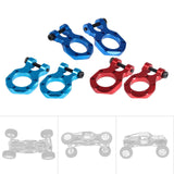 Maxbell 2x RC Metal Tow Hook Climbing Car RC Car Accessory Climbing Trailer Tow Hook dark blue