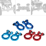 Maxbell 2x RC Metal Tow Hook Climbing Car RC Car Accessory Climbing Trailer Tow Hook dark blue