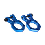 Maxbell 2x RC Metal Tow Hook Climbing Car RC Car Accessory Climbing Trailer Tow Hook dark blue
