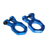 Maxbell 2x RC Metal Tow Hook Climbing Car RC Car Accessory Climbing Trailer Tow Hook dark blue