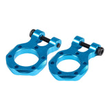 Maxbell 2x RC Metal Tow Hook Climbing Car RC Car Accessory Climbing Trailer Tow Hook light blue