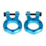 Maxbell 2x RC Metal Tow Hook Climbing Car RC Car Accessory Climbing Trailer Tow Hook light blue