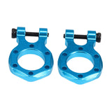 Maxbell 2x RC Metal Tow Hook Climbing Car RC Car Accessory Climbing Trailer Tow Hook light blue