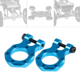 Maxbell 2x RC Metal Tow Hook Climbing Car RC Car Accessory Climbing Trailer Tow Hook light blue