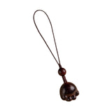 Maxbell Wood Phone Chain Birthday Gift Stylish Key Chain Decoration Hanging Ornament Cat Claw Shaped