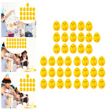 Maxbell Fillable Easter Eggs Eggshell Goodie Fillers for Presents Awards Party Favor 16 pieces