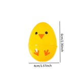Maxbell Fillable Easter Eggs Eggshell Goodie Fillers for Presents Awards Party Favor 16 pieces
