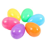 Maxbell Fillable Easter Eggs Toys Colorful Bright Party Favors for Office Home Event 12pcs Light Color