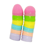 Maxbell Fillable Easter Eggs Toys Colorful Bright Party Favors for Office Home Event 12pcs Light Color