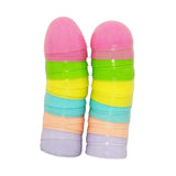 Maxbell Fillable Easter Eggs Toys Colorful Bright Party Favors for Office Home Event 12pcs Light Color