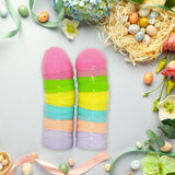 Maxbell Fillable Easter Eggs Toys Colorful Bright Party Favors for Office Home Event 12pcs Light Color