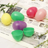 Maxbell Fillable Easter Eggs Toys Colorful Bright Party Favors for Office Home Event 24pcs