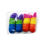 Maxbell Fillable Easter Eggs Toys Colorful Bright Party Favors for Office Home Event 24pcs