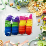 Maxbell Fillable Easter Eggs Toys Colorful Bright Party Favors for Office Home Event 24pcs