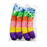 Maxbell Fillable Easter Eggs Toys Colorful Bright Party Favors for Office Home Event 50pcs