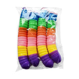 Maxbell Fillable Easter Eggs Toys Colorful Bright Party Favors for Office Home Event 50pcs