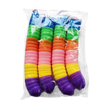 Maxbell Fillable Easter Eggs Toys Colorful Bright Party Favors for Office Home Event 50pcs