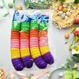 Maxbell Fillable Easter Eggs Toys Colorful Bright Party Favors for Office Home Event 50pcs