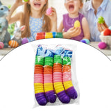 Maxbell Fillable Easter Eggs Toys Colorful Bright Party Favors for Office Home Event 50pcs