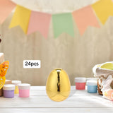 Maxbell Filled Easter Eggs Ornaments Novelty Faux Egg for Awards Party Supplies Kids 24 pieces