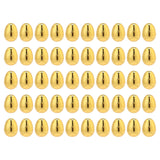 Maxbell Filled Easter Eggs Ornaments Novelty Faux Egg for Awards Party Supplies Kids 50 pieces