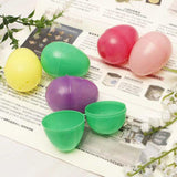 Maxbell Fillable Easter Eggs Toys Ornament Creative Decoration for Home Office Event 12pcs