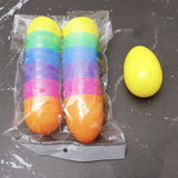 Maxbell Fillable Easter Eggs Toys Ornament Creative Decoration for Home Office Event 12pcs