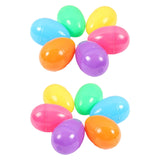 Maxbell Fillable Easter Eggs Toys Ornament Creative Decoration for Home Office Event 12pcs