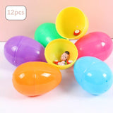 Maxbell Fillable Easter Eggs Toys Ornament Creative Decoration for Home Office Event 12pcs