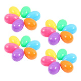 Maxbell Fillable Easter Eggs Toys Ornament Creative Decoration for Home Office Event 24pcs