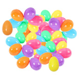 Maxbell Fillable Easter Eggs Toys Ornament Creative Decoration for Home Office Event 50pcs