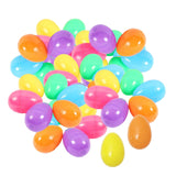 Maxbell Fillable Easter Eggs Toys Ornament Creative Decoration for Home Office Event 50pcs