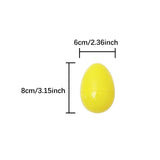 Maxbell Fillable Easter Eggs Toys Ornament Creative Decoration for Home Office Event 50pcs