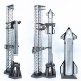 Maxbell Starship Model Professional Collection Gifts 1/400 for Shelf Bar Living Room