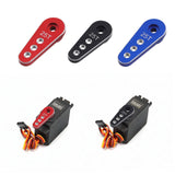 Maxbell 25T Metal Servo Arm 1:10 Metal Servo Arm Part for 995 RC Car Parts 996R Red