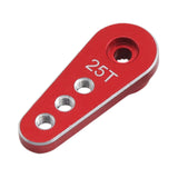 Maxbell 25T Metal Servo Arm 1:10 Metal Servo Arm Part for 995 RC Car Parts 996R Red