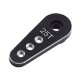 Maxbell 25T Metal Servo Arm 1:10 Metal Servo Arm Part for 995 RC Car Parts 996R Black