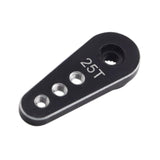 Maxbell 25T Metal Servo Arm 1:10 Metal Servo Arm Part for 995 RC Car Parts 996R Black