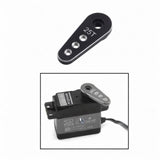 Maxbell 25T Metal Servo Arm 1:10 Metal Servo Arm Part for 995 RC Car Parts 996R Black