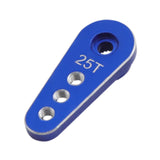 Maxbell 25T Metal Servo Arm 1:10 Metal Servo Arm Part for 995 RC Car Parts 996R Blue