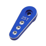 Maxbell 25T Metal Servo Arm 1:10 Metal Servo Arm Part for 995 RC Car Parts 996R Blue